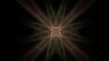 Fantezi kaotik renkli fraktal desen. Soyut Fraktal şekiller. 3D render resimde arka plan veya duvar kağıdı.