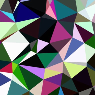 Arka plan çok renkli geometrik poligonal.