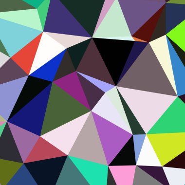 Arka plan çok renkli geometrik poligonal.