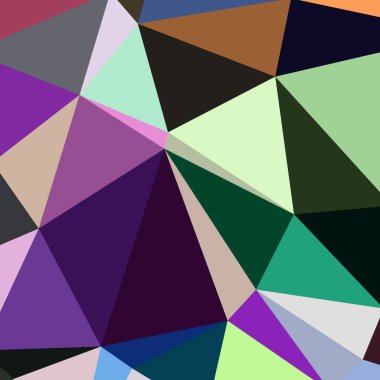 Arka plan çok renkli geometrik poligonal.