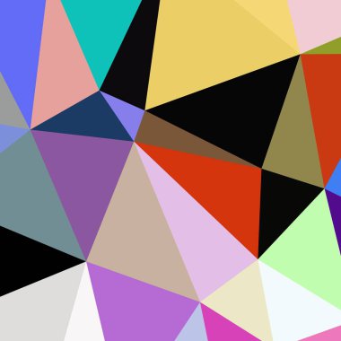 Arka plan çok renkli geometrik poligonal.