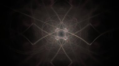 Fantezi kaotik renkli fraktal desen. Soyut Fraktal şekiller. 3D render resimde arka plan veya duvar kağıdı.