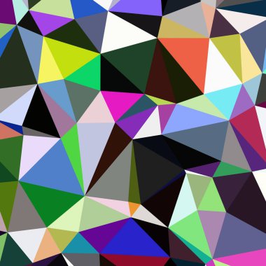 Arka plan çok renkli geometrik poligonal.