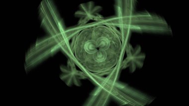 Fantezi kaotik renkli fraktal desen. Soyut Fraktal şekiller. 3D render resimde arka plan veya duvar kağıdı.