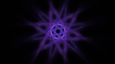 Fantezi kaotik renkli fraktal desen. Soyut Fraktal şekiller. 3D render resimde arka plan veya duvar kağıdı.