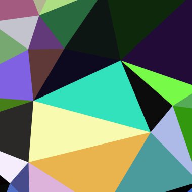 Arka plan çok renkli geometrik poligonal.