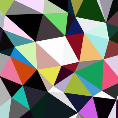 Arka plan çok renkli geometrik poligonal.