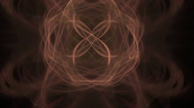 Fantezi kaotik renkli fraktal desen. Soyut Fraktal şekiller. 3D render resimde arka plan veya duvar kağıdı.