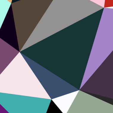 Arka plan çok renkli geometrik poligonal.