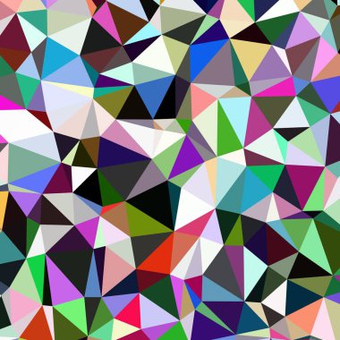 Arka plan çok renkli geometrik poligonal.