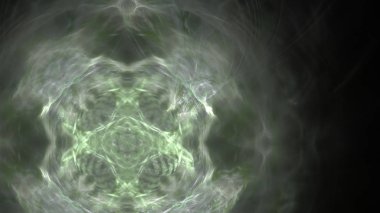 Fantezi kaotik renkli fraktal desen. Soyut Fraktal şekiller. 3D render resimde arka plan veya duvar kağıdı.