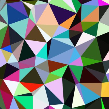 Arka plan çok renkli geometrik poligonal.