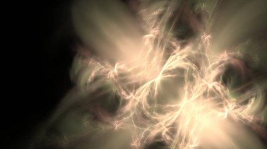 Fantezi kaotik renkli fraktal desen. Soyut Fraktal şekiller. 3D render resimde arka plan veya duvar kağıdı.