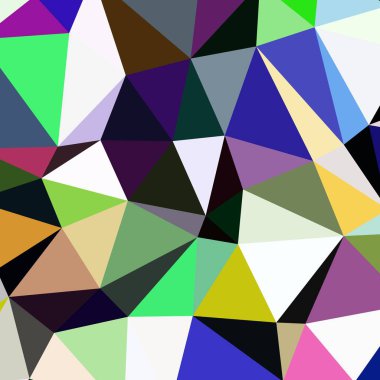 Arka plan çok renkli geometrik poligonal.