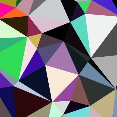Arka plan çok renkli geometrik poligonal.