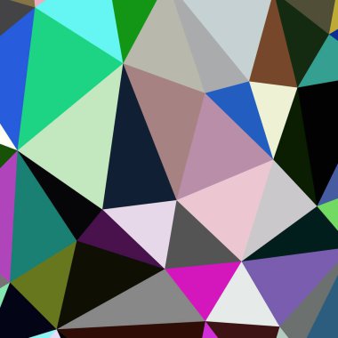 Arka plan çok renkli geometrik poligonal.