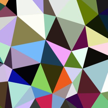 Arka plan çok renkli geometrik poligonal.