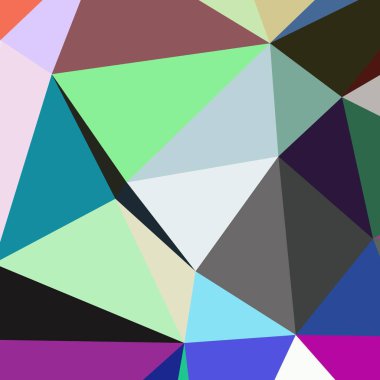 Arka plan çok renkli geometrik poligonal.