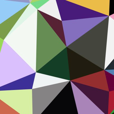 Arka plan çok renkli geometrik poligonal.