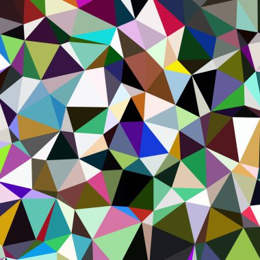 Arka plan çok renkli geometrik poligonal.