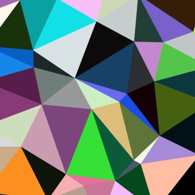 Arka plan çok renkli geometrik poligonal.