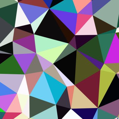 Arka plan çok renkli geometrik poligonal.