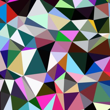 Arka plan çok renkli geometrik poligonal.