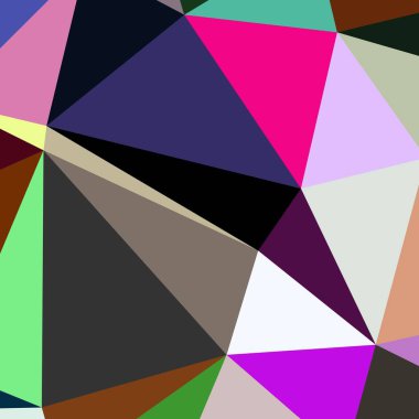 Arka plan çok renkli geometrik poligonal.