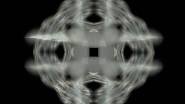 Fantezi kaotik renkli fraktal desen. Soyut Fraktal şekiller. 3D render resimde arka plan veya duvar kağıdı.