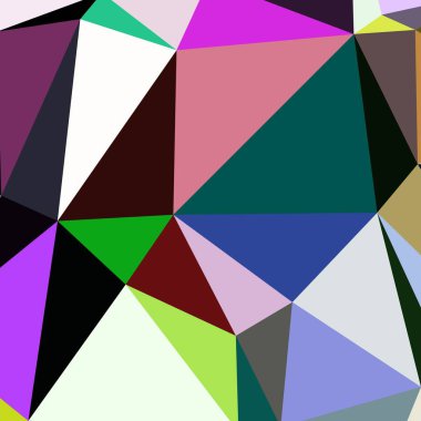 Arka plan çok renkli geometrik poligonal.