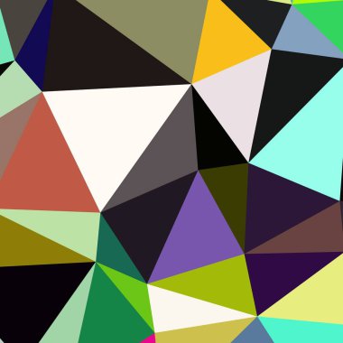 Arka plan çok renkli geometrik poligonal.