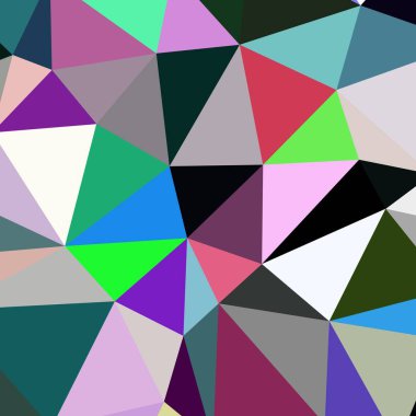 Arka plan çok renkli geometrik poligonal.