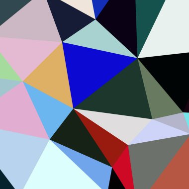 Arka plan çok renkli geometrik poligonal.