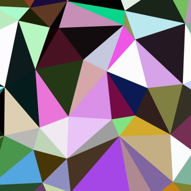 Arka plan çok renkli geometrik poligonal.