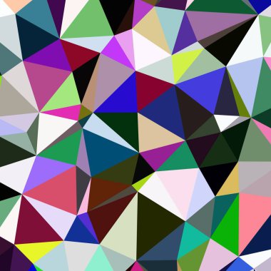 Arka plan çok renkli geometrik poligonal.