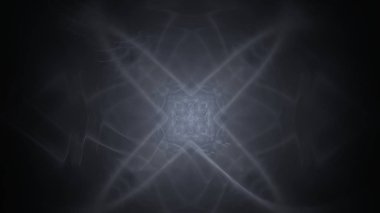 Fantezi kaotik renkli fraktal desen. Soyut Fraktal şekiller. 3D render resimde arka plan veya duvar kağıdı.