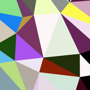 Arka plan çok renkli geometrik poligonal.