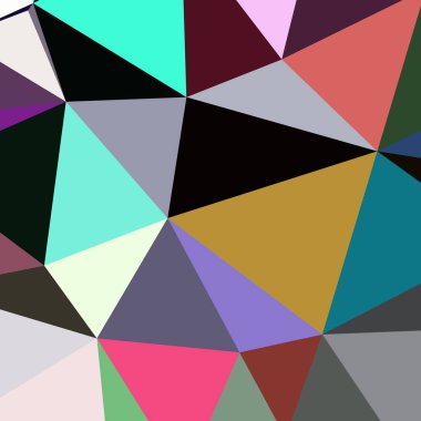 Arka plan çok renkli geometrik poligonal.