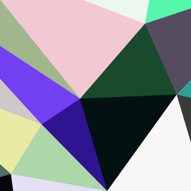 Arka plan çok renkli geometrik poligonal.