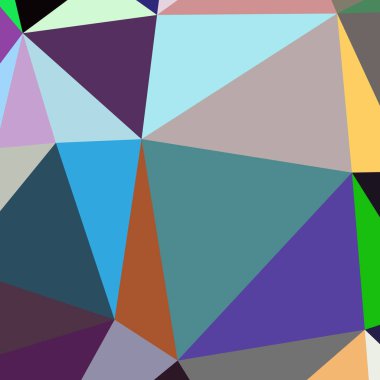 Arka plan çok renkli geometrik poligonal.