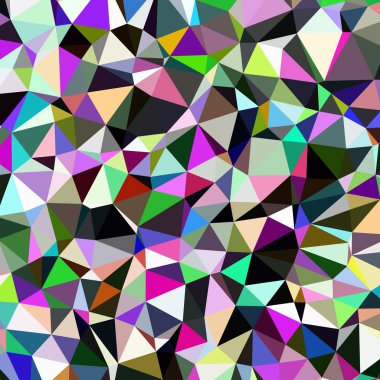 Arka plan çok renkli geometrik poligonal.