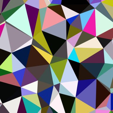 Arka plan çok renkli geometrik poligonal.