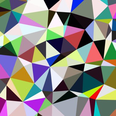 Arka plan çok renkli geometrik poligonal.