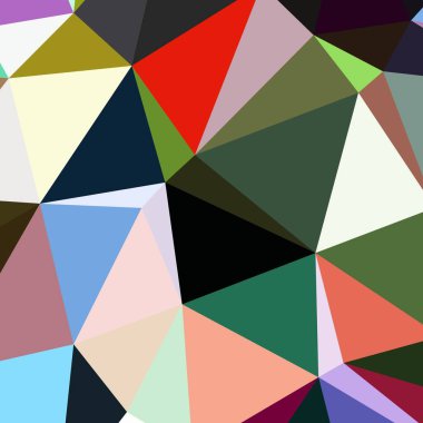 Arka plan çok renkli geometrik poligonal.