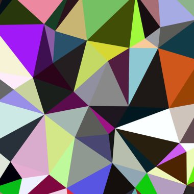 Arka plan çok renkli geometrik poligonal.