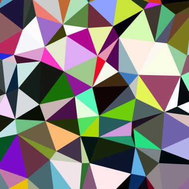 Arka plan çok renkli geometrik poligonal.