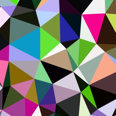 Arka plan çok renkli geometrik poligonal.