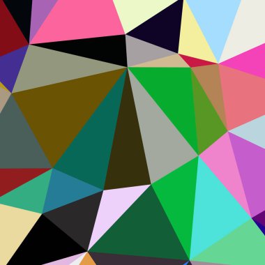 Arka plan çok renkli geometrik poligonal.