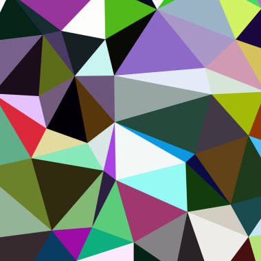 Arka plan çok renkli geometrik poligonal.