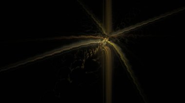 Fantezi kaotik renkli fraktal desen. Soyut Fraktal şekiller. 3D render resimde arka plan veya duvar kağıdı.